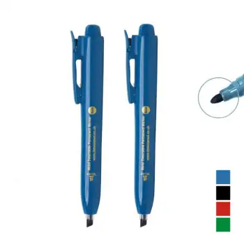 Ultra wykrywalny marker permanentny ze ściętą końcówką, chowany  - Detectamet i0167