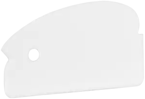 Elastyczny skrobak ręczny. 165mm. biały | VIKAN 40515