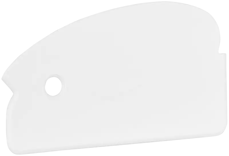 Elastyczny skrobak ręczny. 165mm. biały | VIKAN 40515