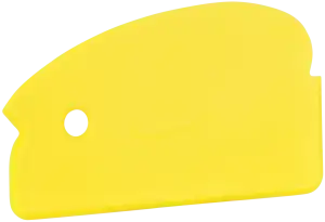 Elastyczny skrobak ręczny. 165mm. żółty | VIKAN 40516