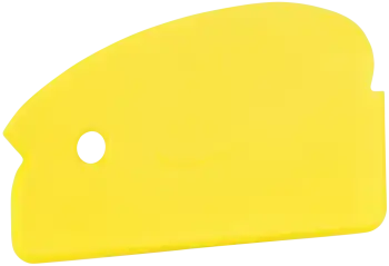 Elastyczny skrobak ręczny. 165mm. żółty | VIKAN 40516