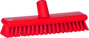 Szczotka do szorowania z przepływem wody 270 mm czerwona | VIKAN 70434