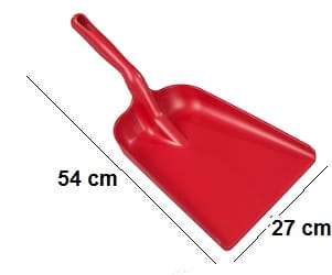 Wykrywalna łopata ręczna 270x320mm, krótka 540mm 70305