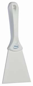 Nylonowa skrobaczka ręczna. 100 mm. biała | VIKAN 40135