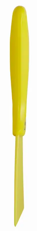 Nylonowa skrobaczka ręczna, 100 mm, żółta | VIKAN 40136