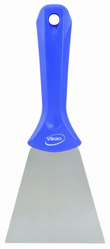 Ręczna skrobaczka ze stali nierdzewnej, 100 mm, fioletowa | VIKAN 40098