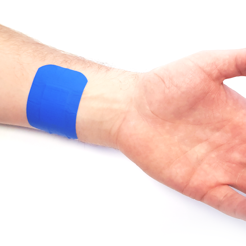 Plastry wykrywalne  niebieskie 72 x 50 mm - zestaw 50 szt. I007