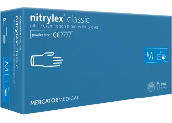 Rękawice Mercator Medical Nitrylex Classic M 100 szt.