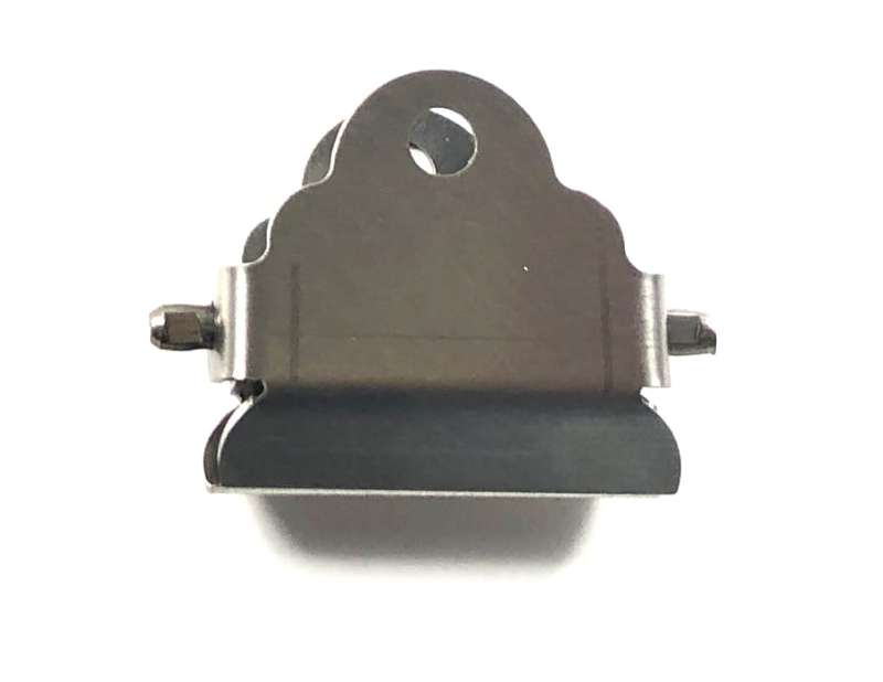 Klips wykrywalny ze stali nierdzewnej Podwójny 60 mm P2367