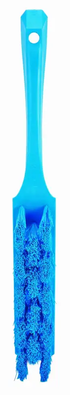 Ultrahigieniczna szczotka rączką, 330 mm, średnia, niebieska | VIKAN 45853