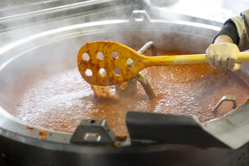 Mieszadło z otworami, Ø31 mm, 1200 mm, białe | VIKAN 70125