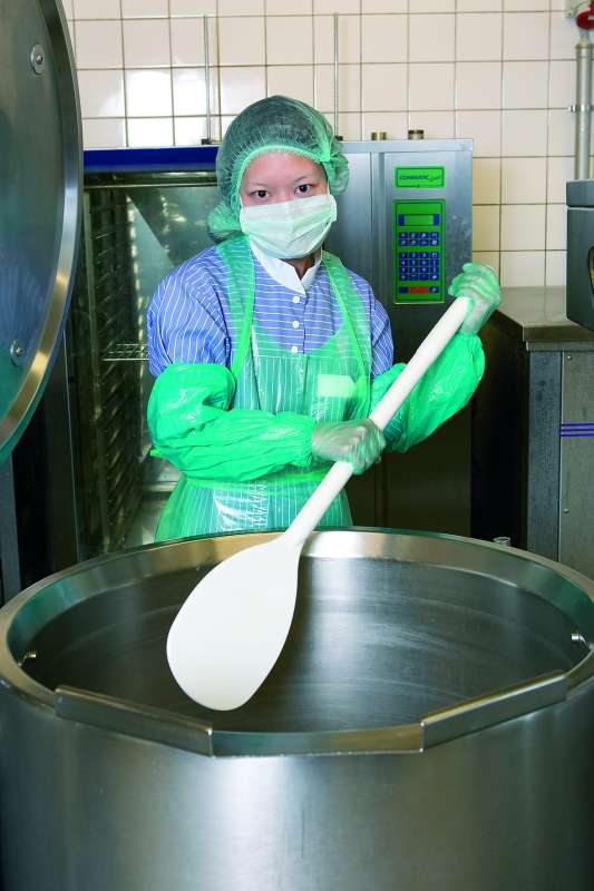 Mieszadło, małe, Ø31 mm, 890 mm, białe | VIKAN 70075