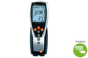 Miernik temperatury (3-kanałowy) testo 735-1