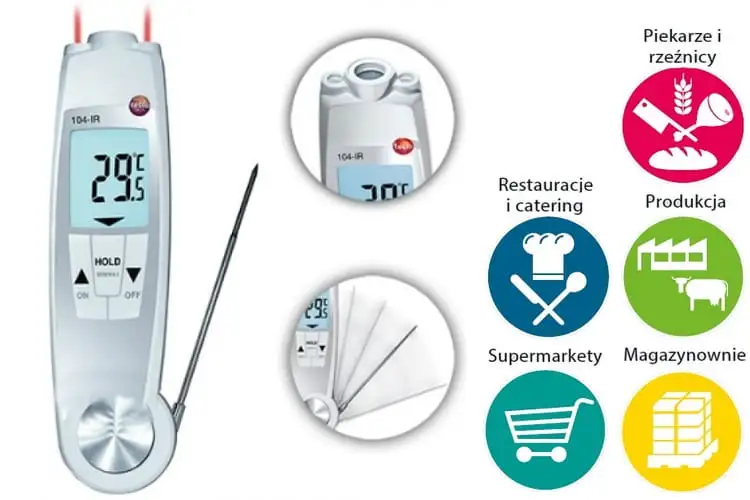 Pirometr testo 104-IR