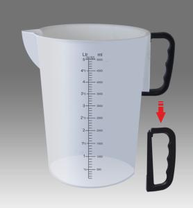 Miarka polipropylenowa GUSTAV 5000 ml