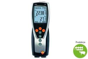 Miernik temperatury (3-kanałowy) testo 735-2